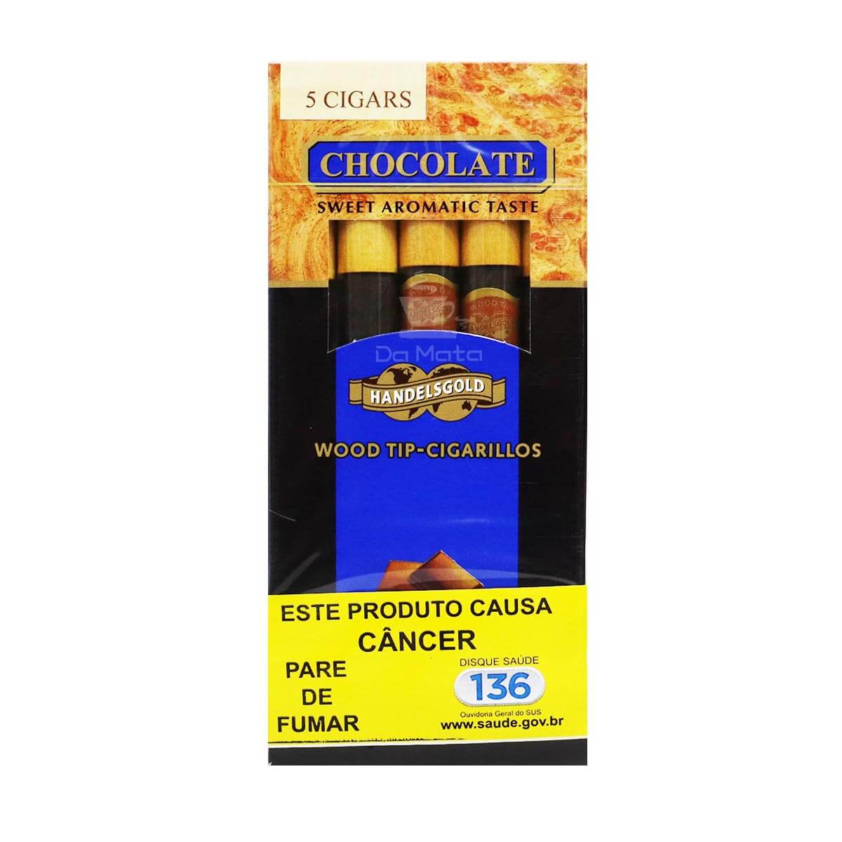 Charuto Handelsgold Wood Tip Chocolate