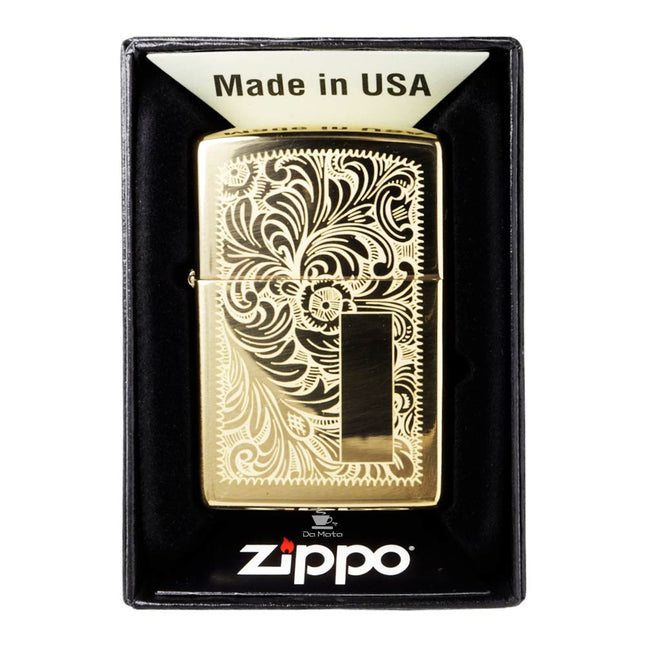 Isqueiro Zippo Regular Brass Venetian 352B
