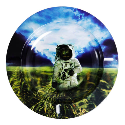 Cinzeiro de Metal Astronauta