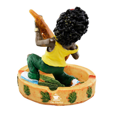 Cinzeiro de Resina Reggae Tocando Violão