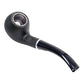 Cachimbo de Acrílico Curvo Fosco Brilhante