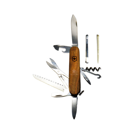 Canivete Victorinox Huntsman Wood Nogueira