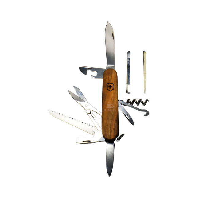 Canivete Victorinox Huntsman Wood Nogueira