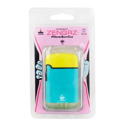 Isqueiro Maçarico Zengaz ZL-3B Mega Jet Bicolor