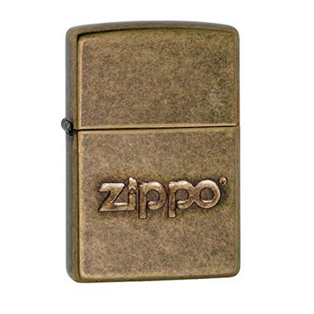 Isqueiro Zippo 28994 Antique Brass Logo