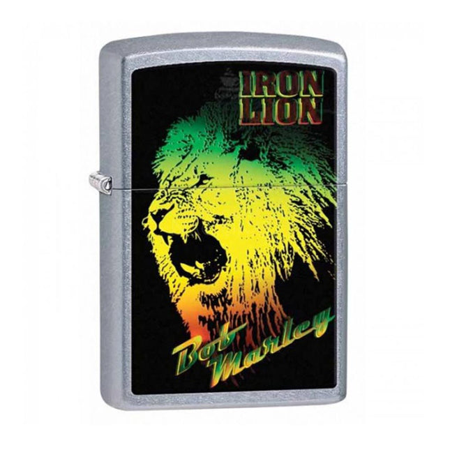 Isqueiro Zippo 28844 Bob Marley Iron Lion