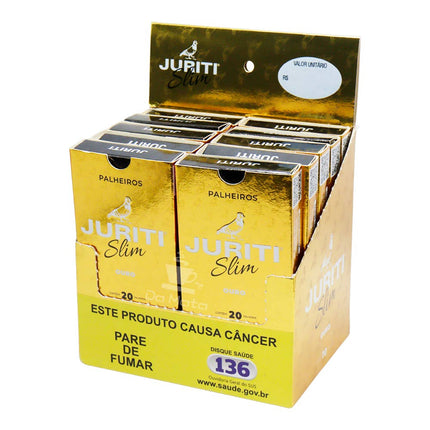 Palheiro Juriti Slim Ouro Nova Fórmula