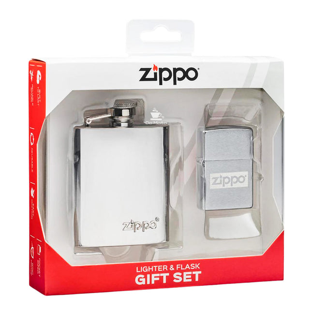 Zippo Flask & Lighter Gift Set - 49358