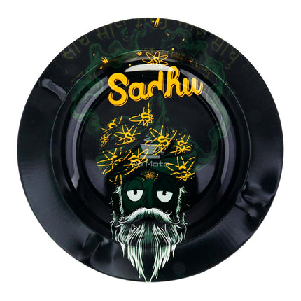Cinzeiro de Metal Sadhu Redondo Pequeno