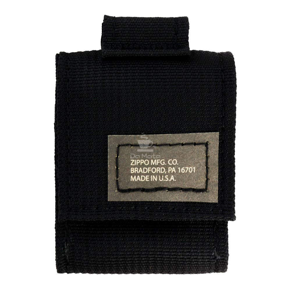 Kit de Isqueiro Zippo BLK Crackle LTR Bag Tactical GS