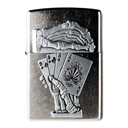 Isqueiro Zippo Dead Man's Hand Emblem 49536