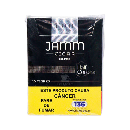Caixa de Charuto Jamm Cigar Half Corona 10 un.