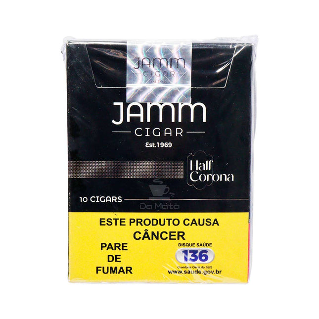 Caixa de Charuto Jamm Cigar Half Corona 10 un.