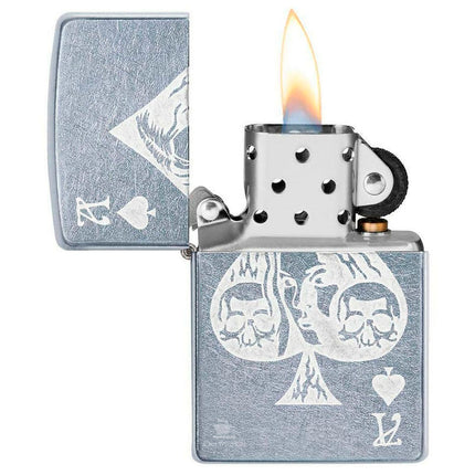 Isqueiro Zippo 49113 Ace of Spades Goth Design