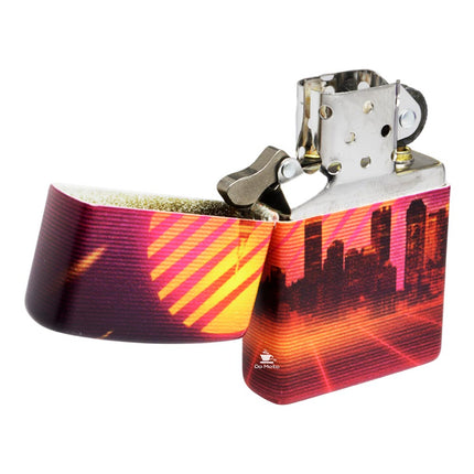 Isqueiro Zippo Cyber City Colorful Design 48505