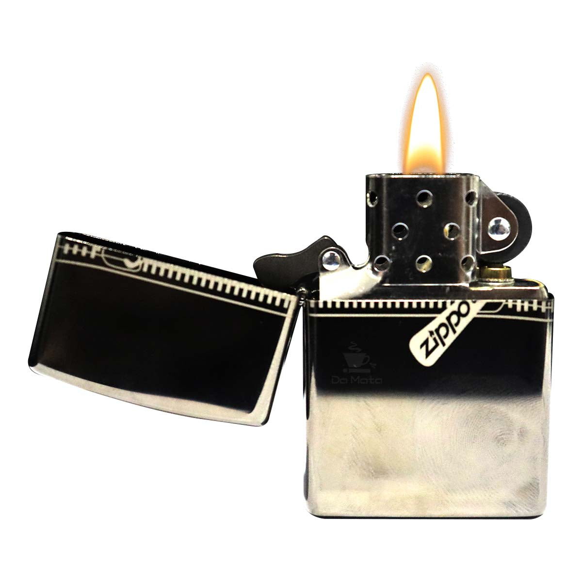 Isqueiro Zippo 21088 Zipped Black Ice