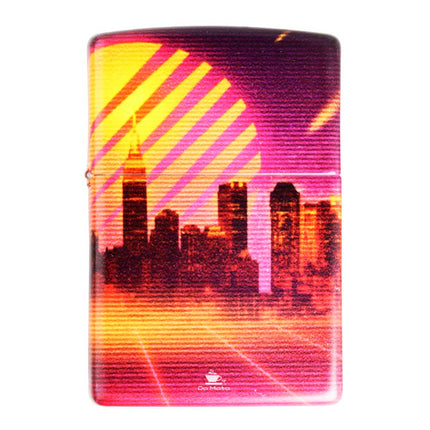 Isqueiro Zippo Cyber City Colorful Design 48505