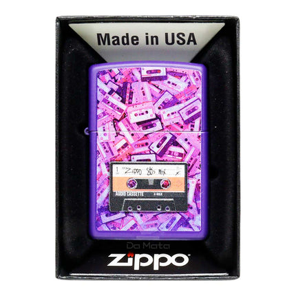 Isqueiro Zippo 80s Cassette Tape Design