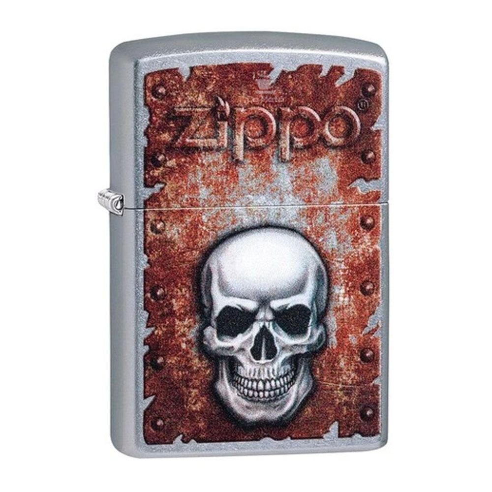Isqueiro Zippo Rusted Skull