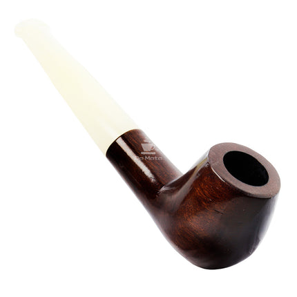 Cachimbo Elite II Reto C/ Piteira de Acrílico Pequeno