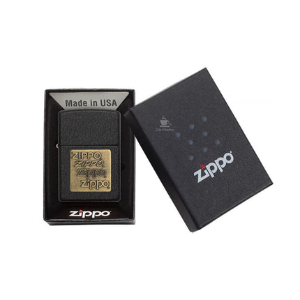 Isqueiro Zippo 362 logotipo Zippo dourado