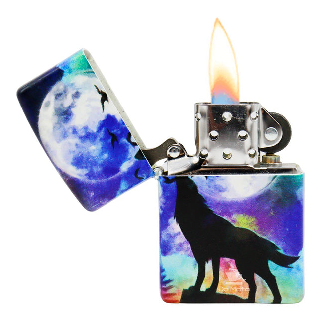 Isqueiro Zippo Wolf Design