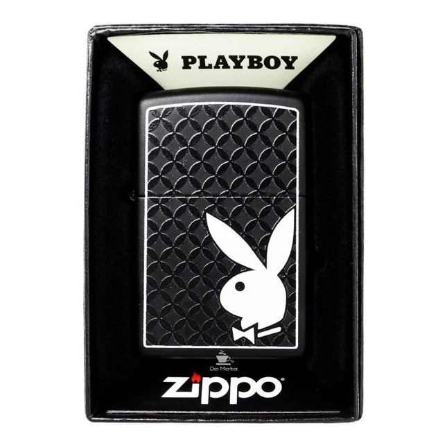 Isqueiro Zippo Play Boy Matte Black 29578