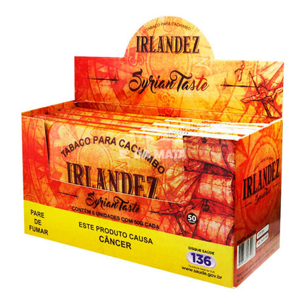 Caixa de Tabaco P/ Cachimbo Irlandez Syrian Taste