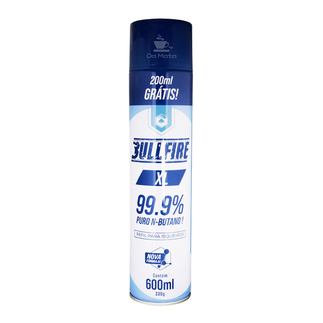 Refil Gás Butano Bullfire XL Volcano 600ml